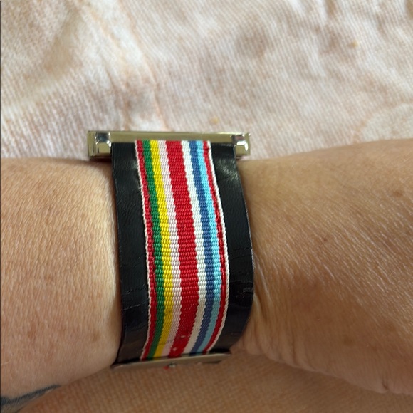 Watch with Colourful Band and Rectangular Face - Picture 2 of 5